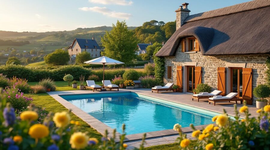 découvrez un gîte avec piscine en bretagne pour une escapade estivale inoubliable. profitez du confort, de la nature et des plages à proximité pour des vacances parfaites.